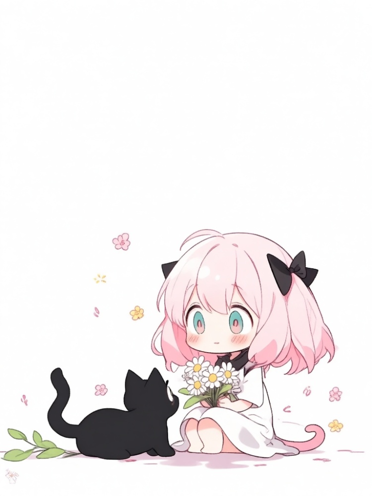 Qwen-image 简约平涂Q版大头 by BP-miaomiao on Tensor.Art