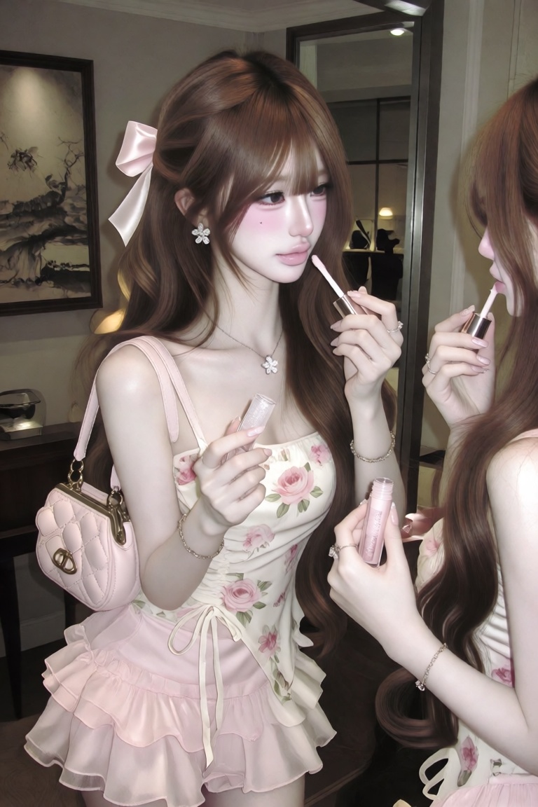 character: ***** young woman,  solo,  fair skin on Tensor.Art