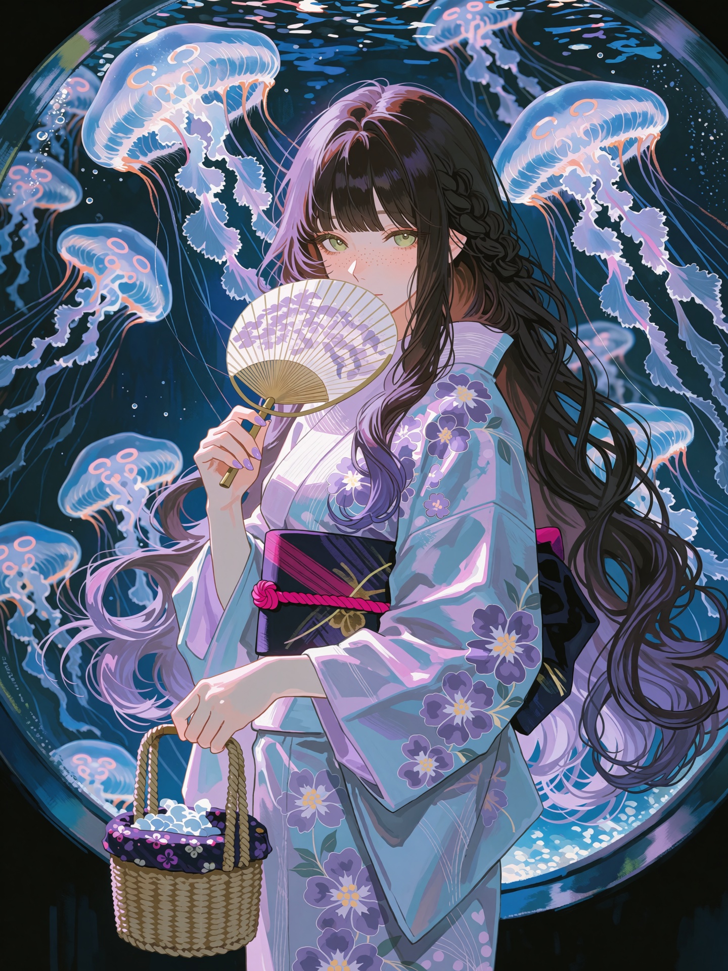 artistic masterpiece,  anime illustration,  semi-realistic anime style on Tensor.Art