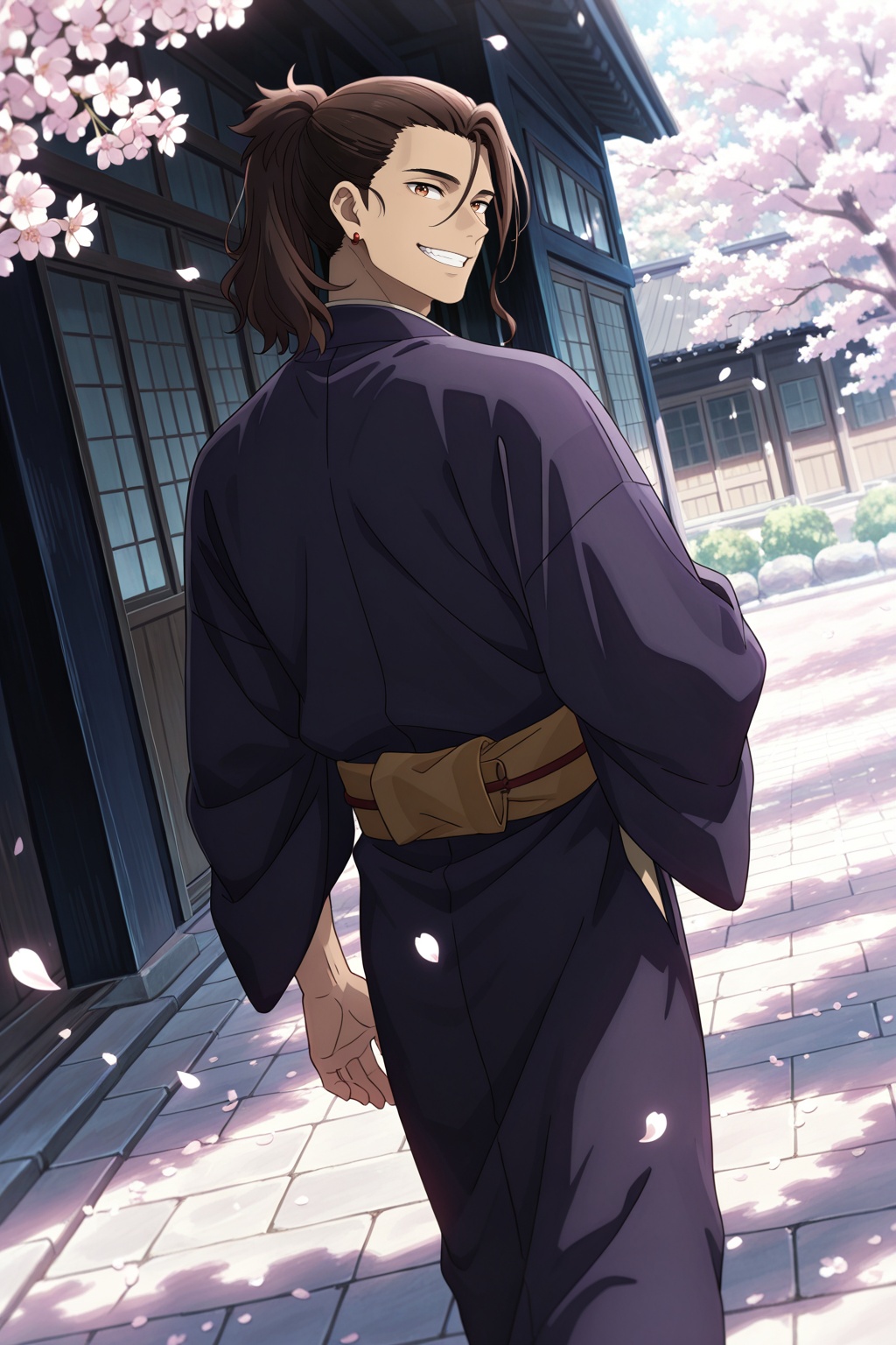 male focus,  1boy,  sakamoto seiroku on Tensor.Art