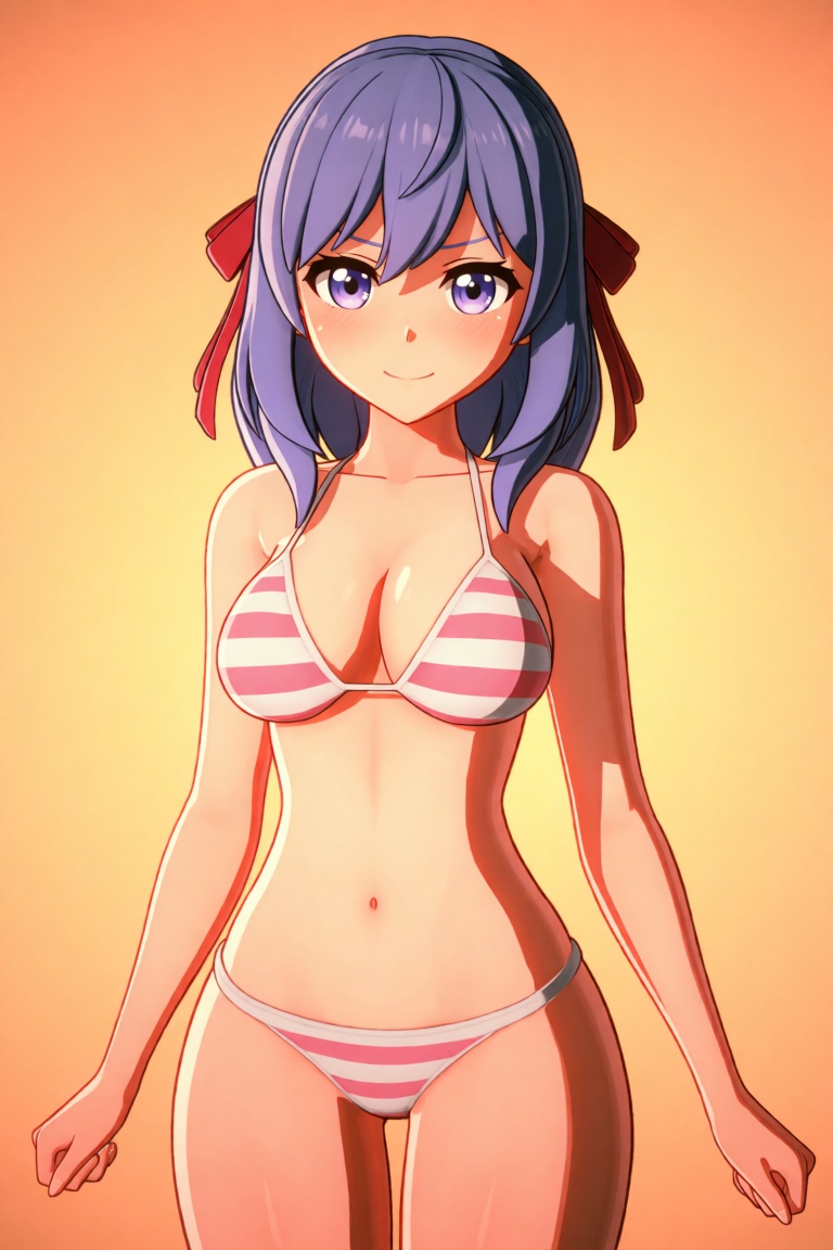 AnnaAnonArt,  A high-quality 3D anime render featuring smooth character models,  sharp cell-shaded shadows on Tensor.Art