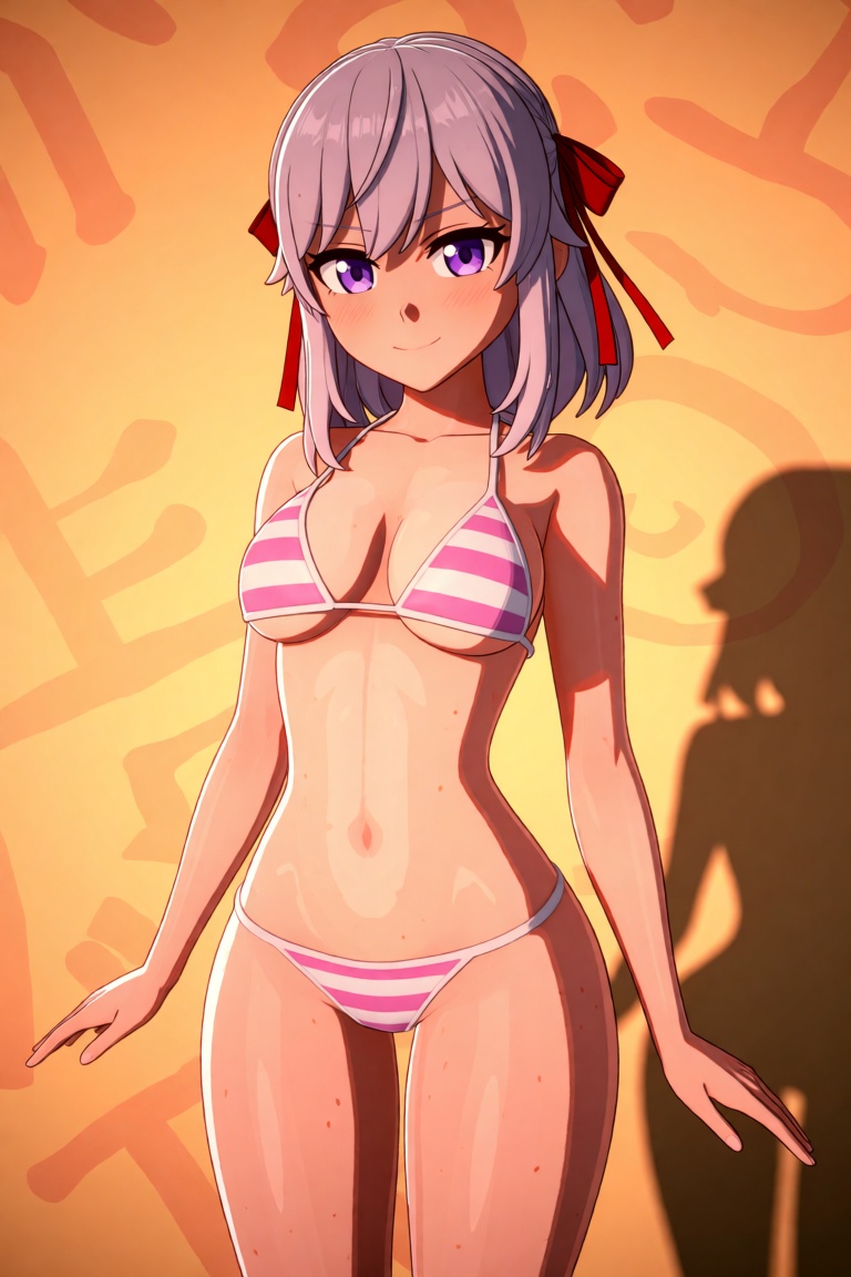 AnnaAnonArt,  A high-quality 3D anime render featuring smooth character models,  sharp cell-shaded shadows on Tensor.Art