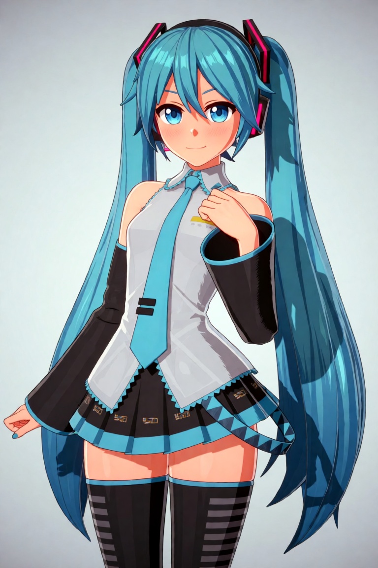 AnnaAnonArt,  A high-quality 3D anime render featuring smooth character models,  sharp cell-shaded shadows on Tensor.Art