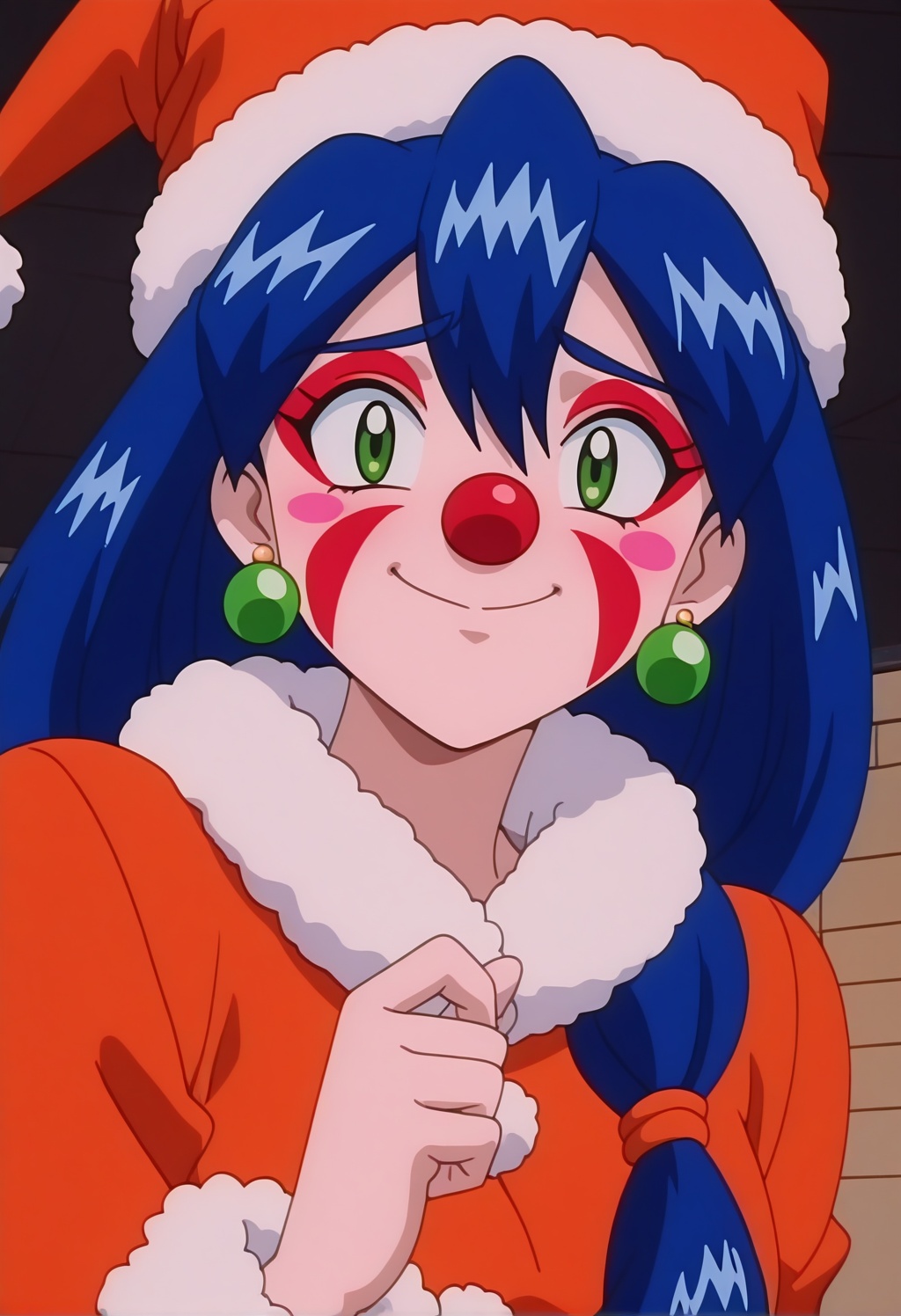 stellapkm,  1girl,  blue hair low-tied long hair on Tensor.Art