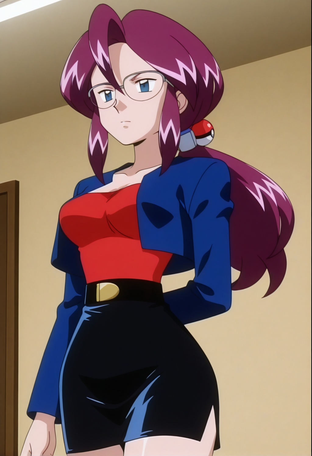loreleipkm,  1girl,  purple hair on Tensor.Art