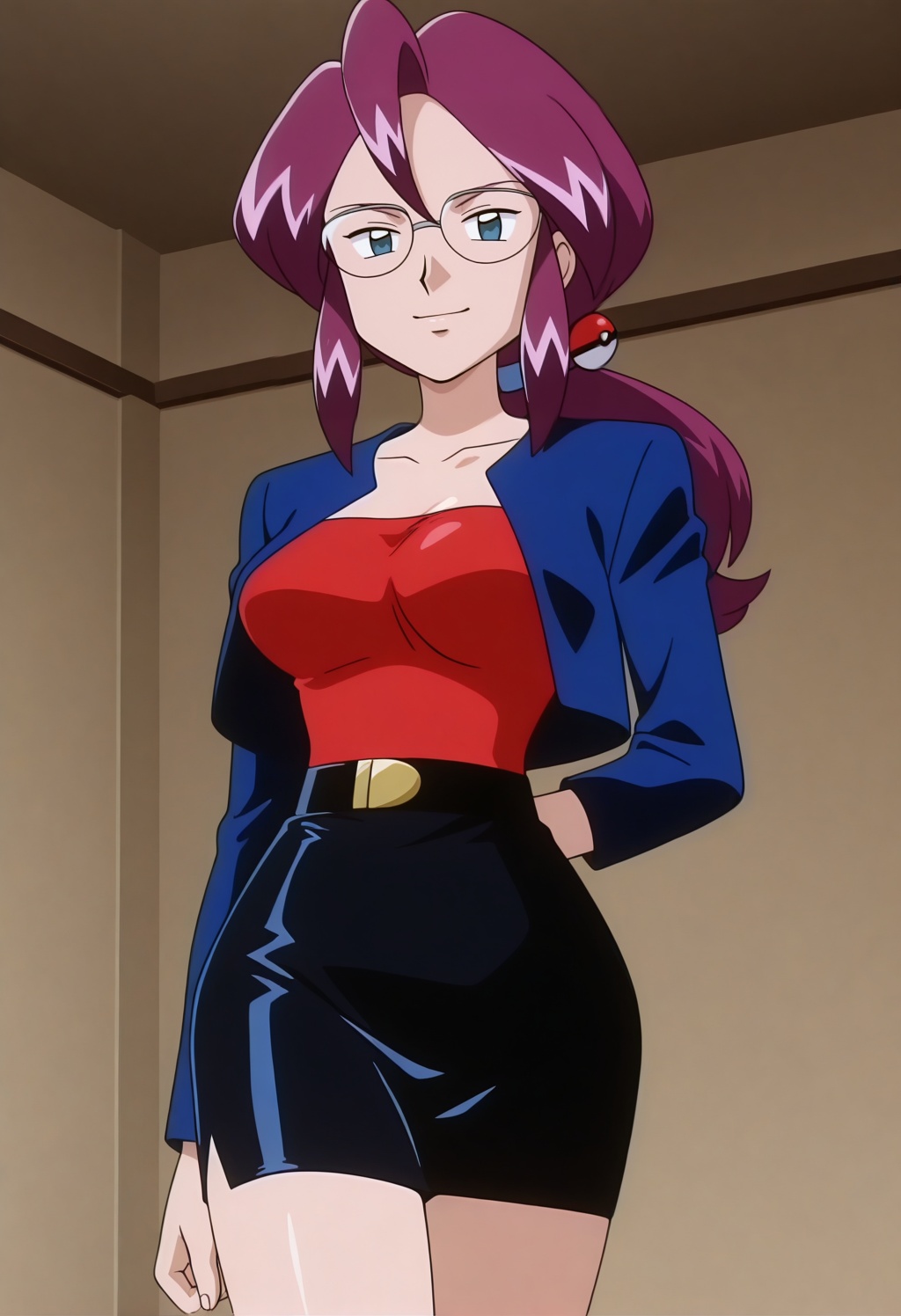 loreleipkm,  1girl,  purple hair on Tensor.Art