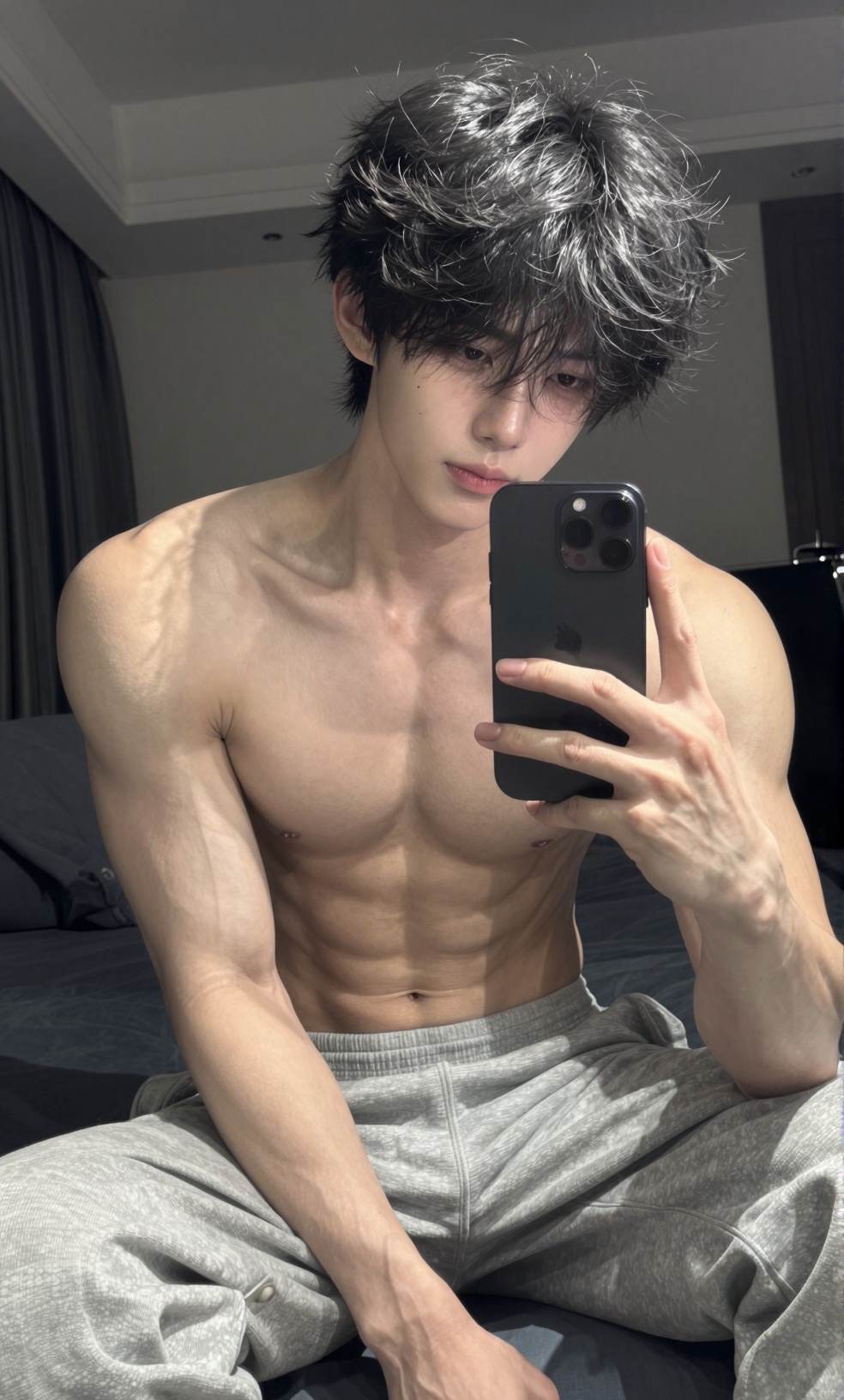 1male,  20-23 year old,  solo on Tensor.Art