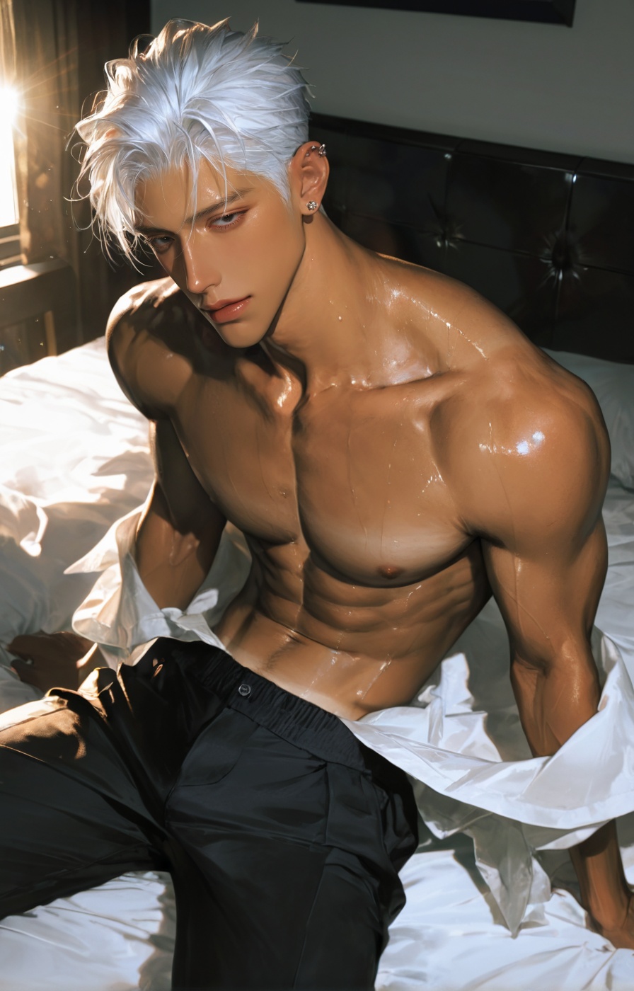 (1boy,  male,  mature man on Tensor.Art