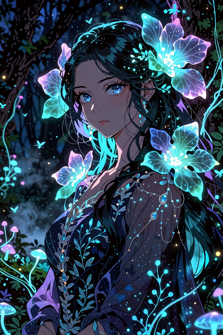 masterpiece,  best quality,  ultra-detailed cinematic anime fantasy illustration on Tensor.Art