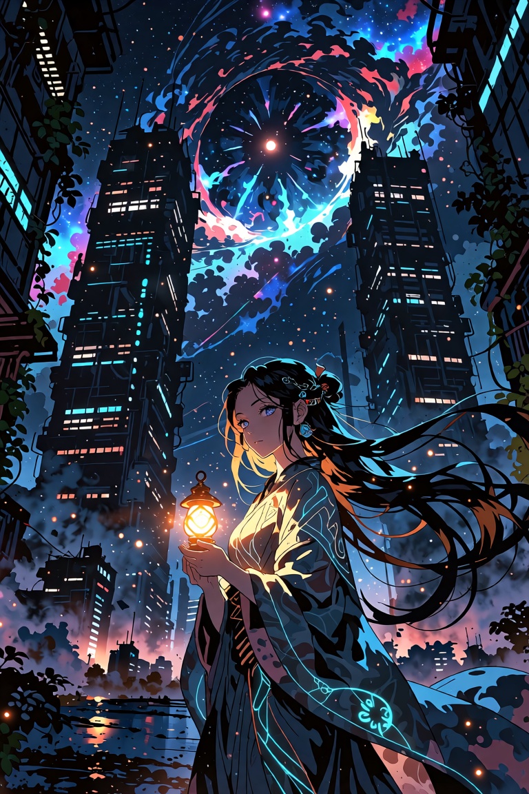 masterpiece,  best quality,  breathtaking cinematic anime illustration on Tensor.Art