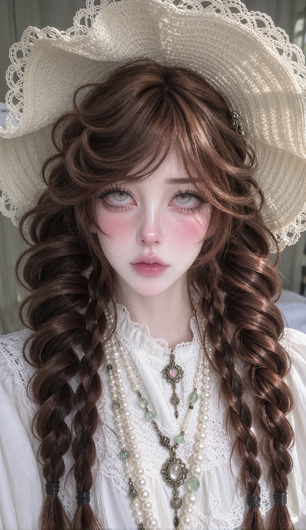 solo,  young woman,  close-up portrait on Tensor.Art