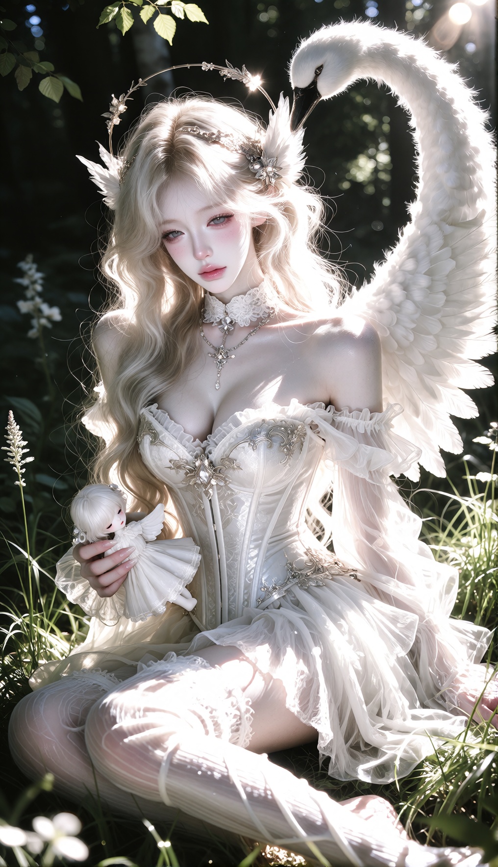 )))) vibe: )))) outfit: )))) hair: )))) accessories: )))) props: )))) pose: )))) background: )))) camera: )))) lighting: )...