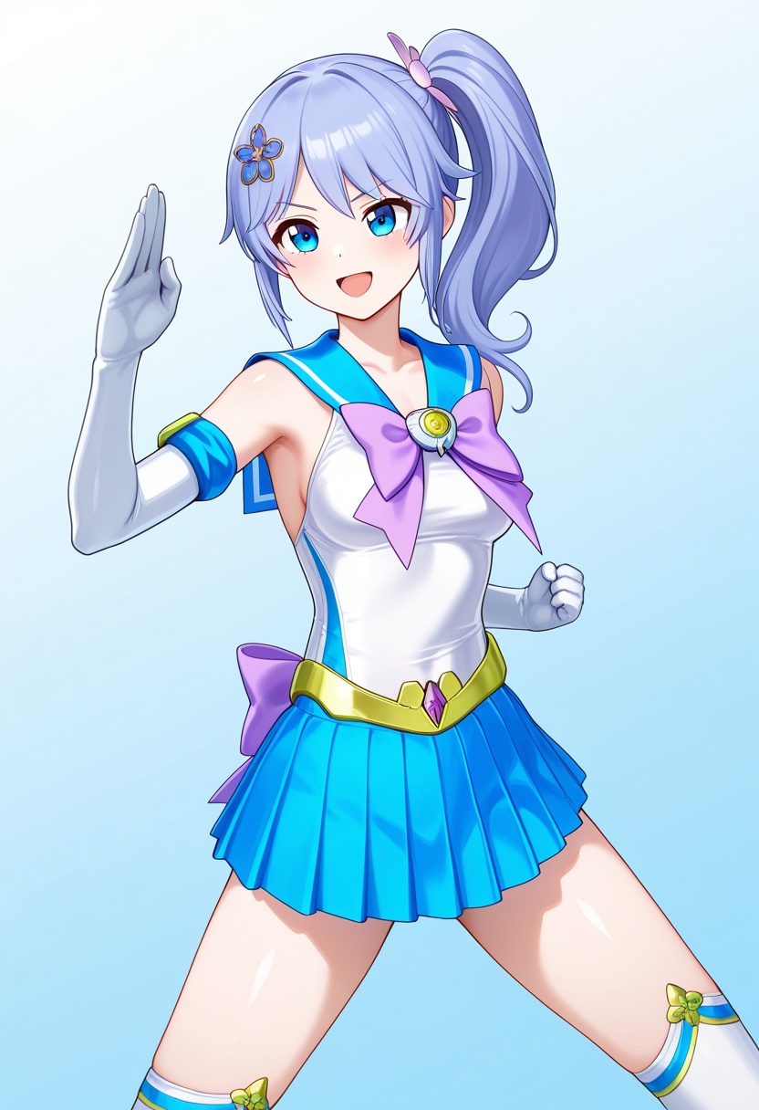 sailorhimecelis,  magical girl,  solo on Tensor.Art