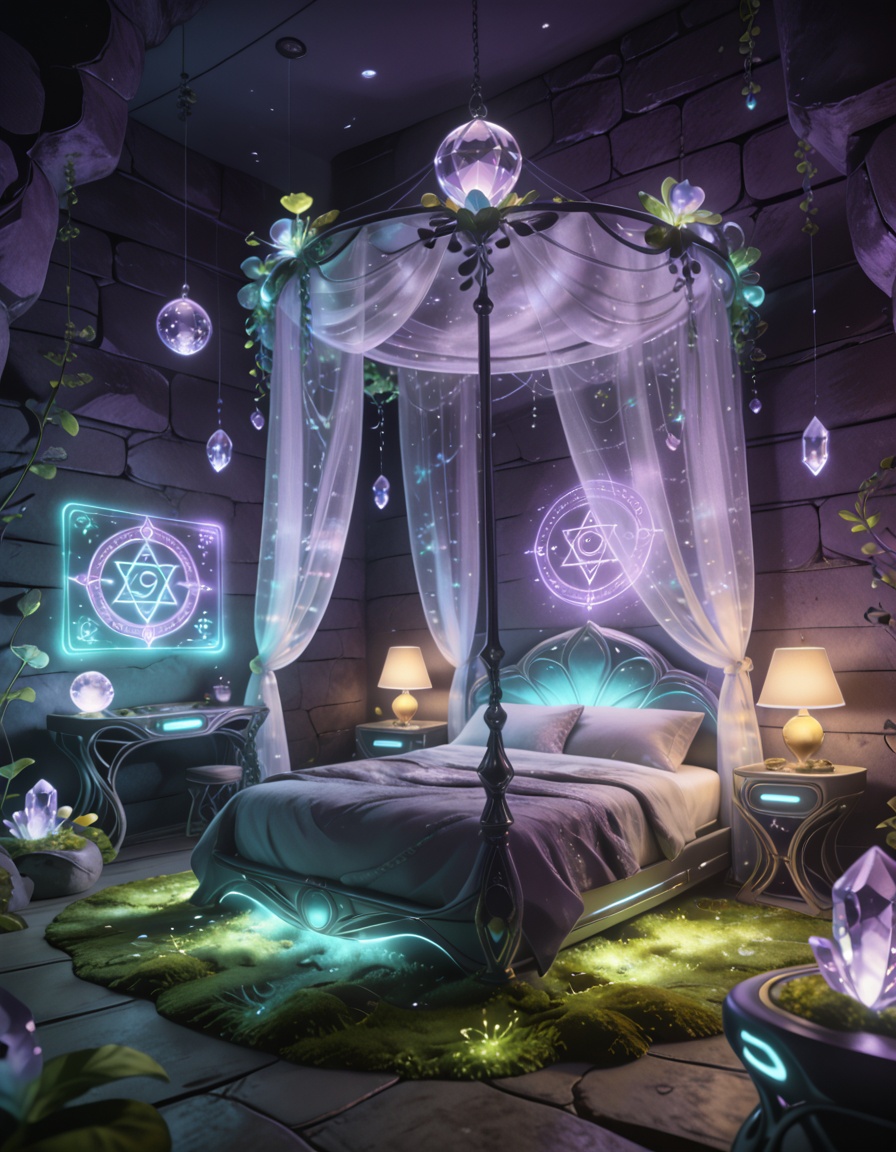 futuristic fairy princess b3dr00mmasterpiece,  best quality,  no humans on Tensor.Art