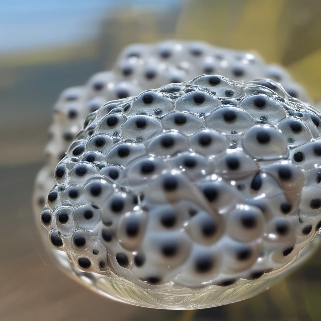 fegg,  frog eggs,  nature depth of field on Tensor.Art