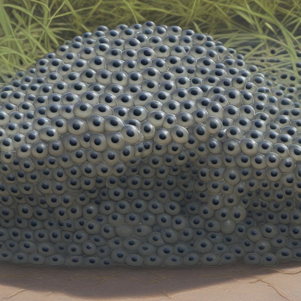 Frog eggs,  roe,  tons of eggs on Tensor.Art