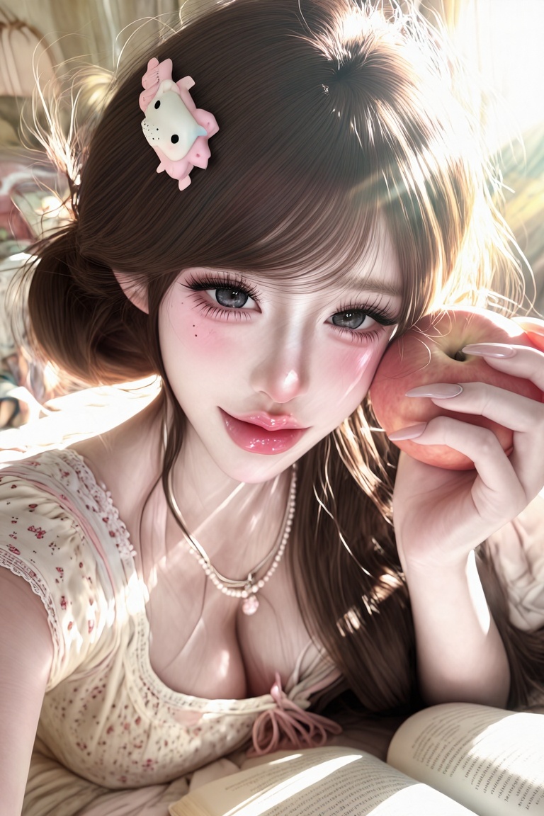 softluminous_aesthetic,  beautiful young woman,  large expressive eyes on Tensor.Art