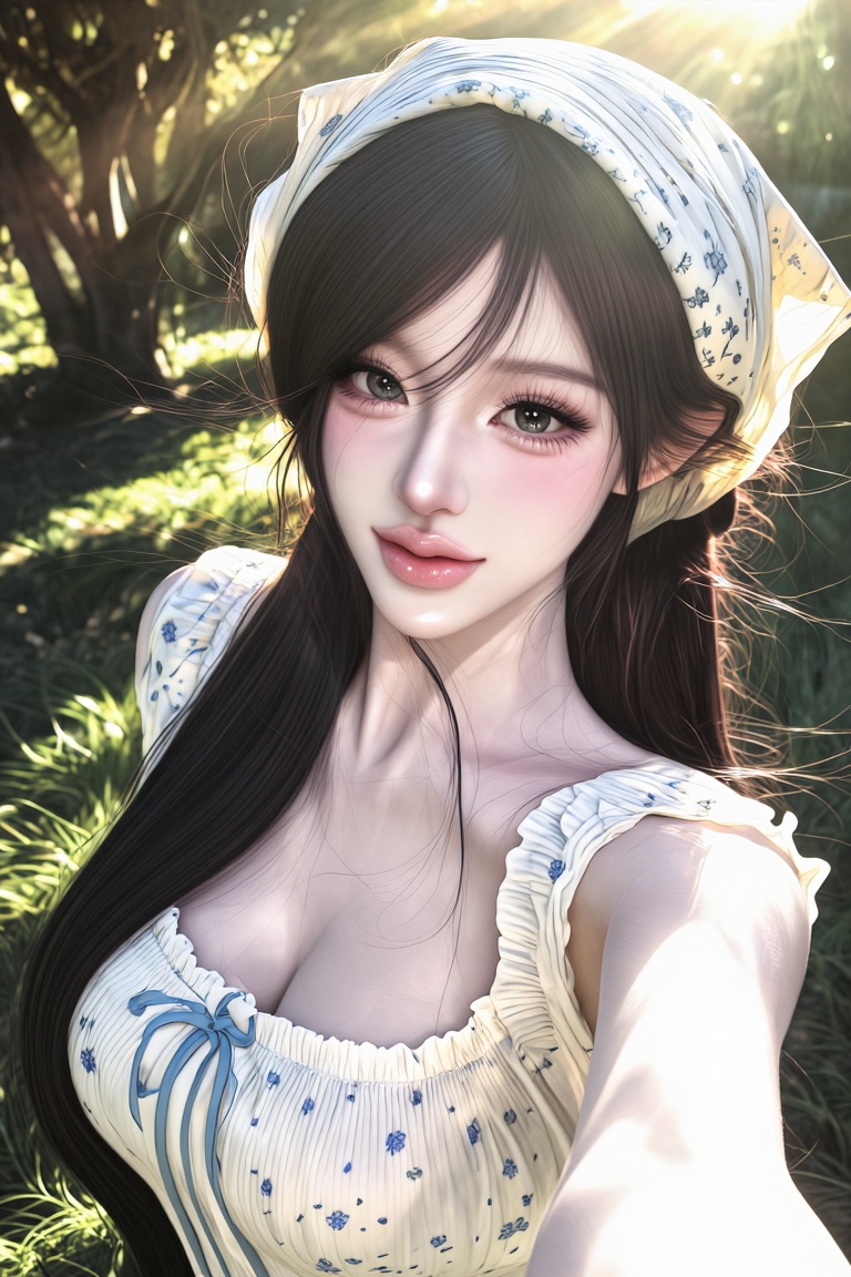 softluminous_aesthetic,  beautiful young woman,  large expressive eyes on Tensor.Art