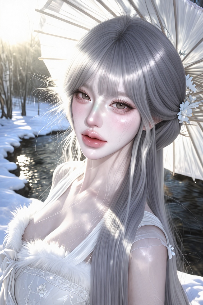 softluminous_aesthetic,  beautiful young woman,  large expressive eyes on Tensor.Art