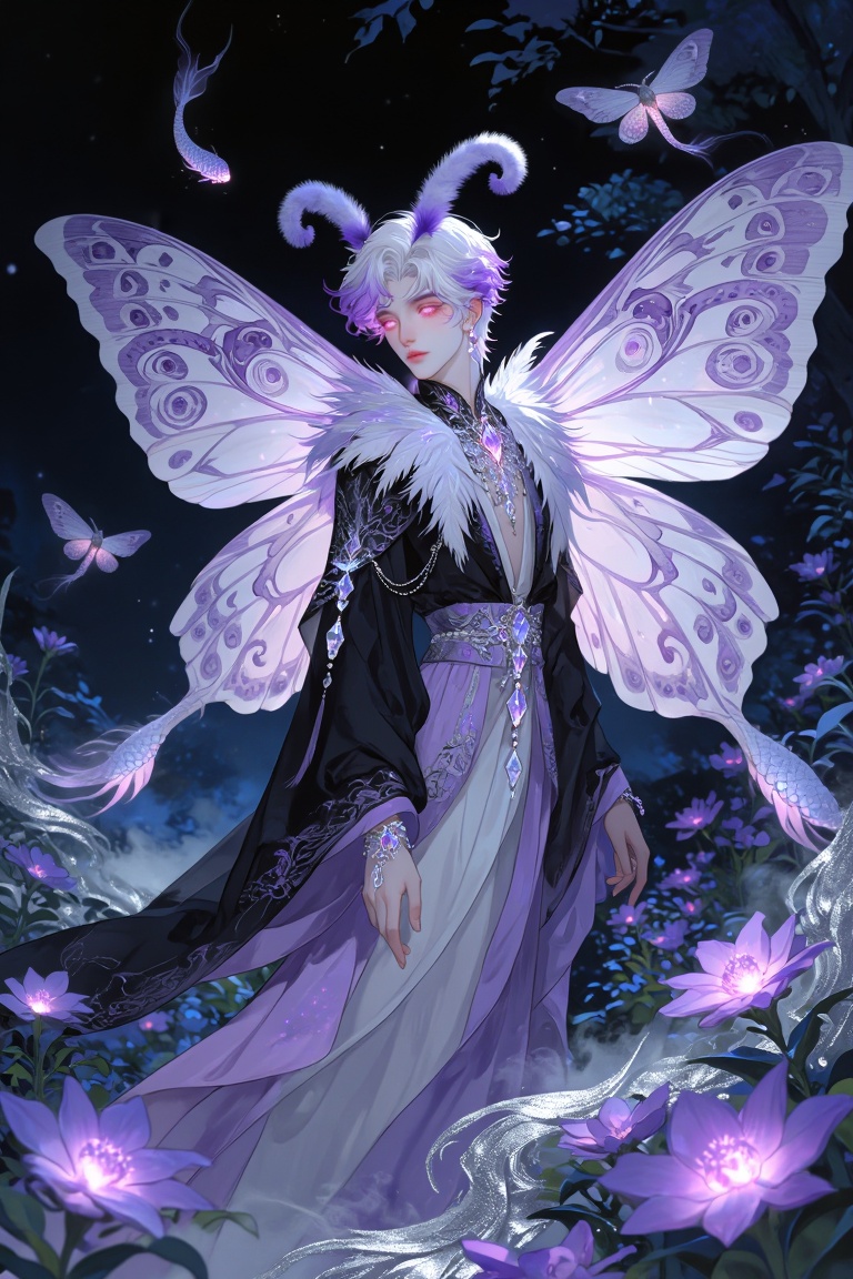 masterpiece,  best quality,  non-human moth spirit on Tensor.Art