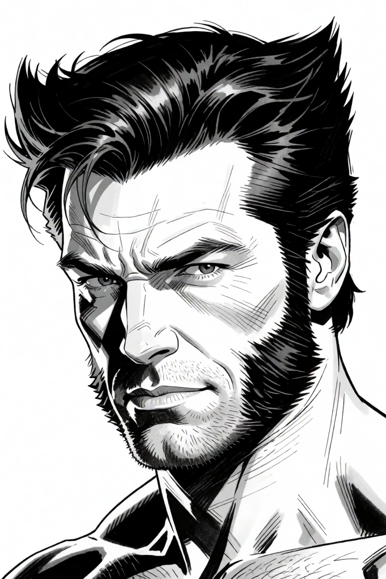***** male model,  three-quarter chest-up portrait,  head slightly turned to clearly display the haircut on Tensor.Art