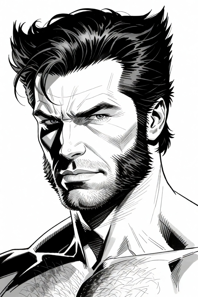 ***** male model,  three-quarter chest-up portrait,  head slightly turned to clearly display the haircut on Tensor.Art