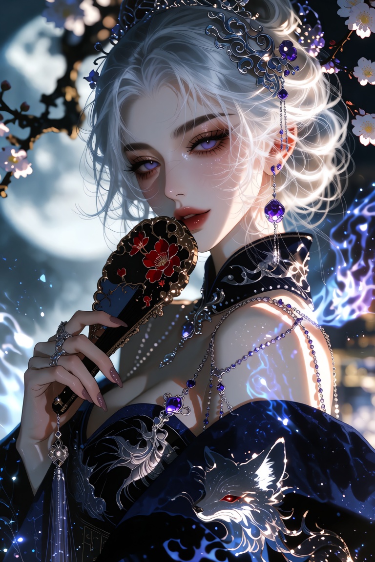 An alluring Chinese-fantasy woman,  manhua style illustration A woman,  ***** female on Tensor.Art