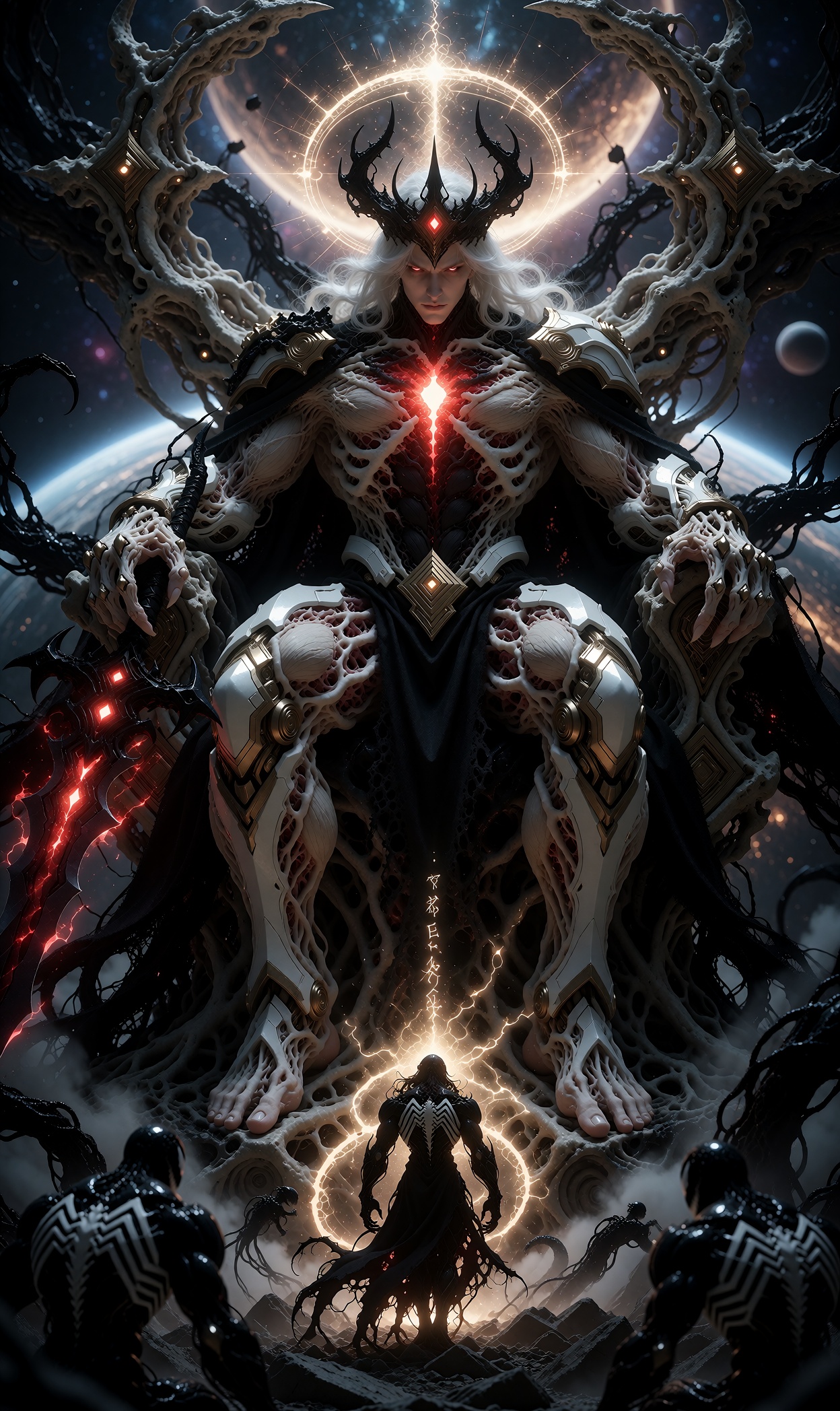 ((futuristic god engineering,  human-energy hybrid,  hybrid human in superbeings on Tensor.Art