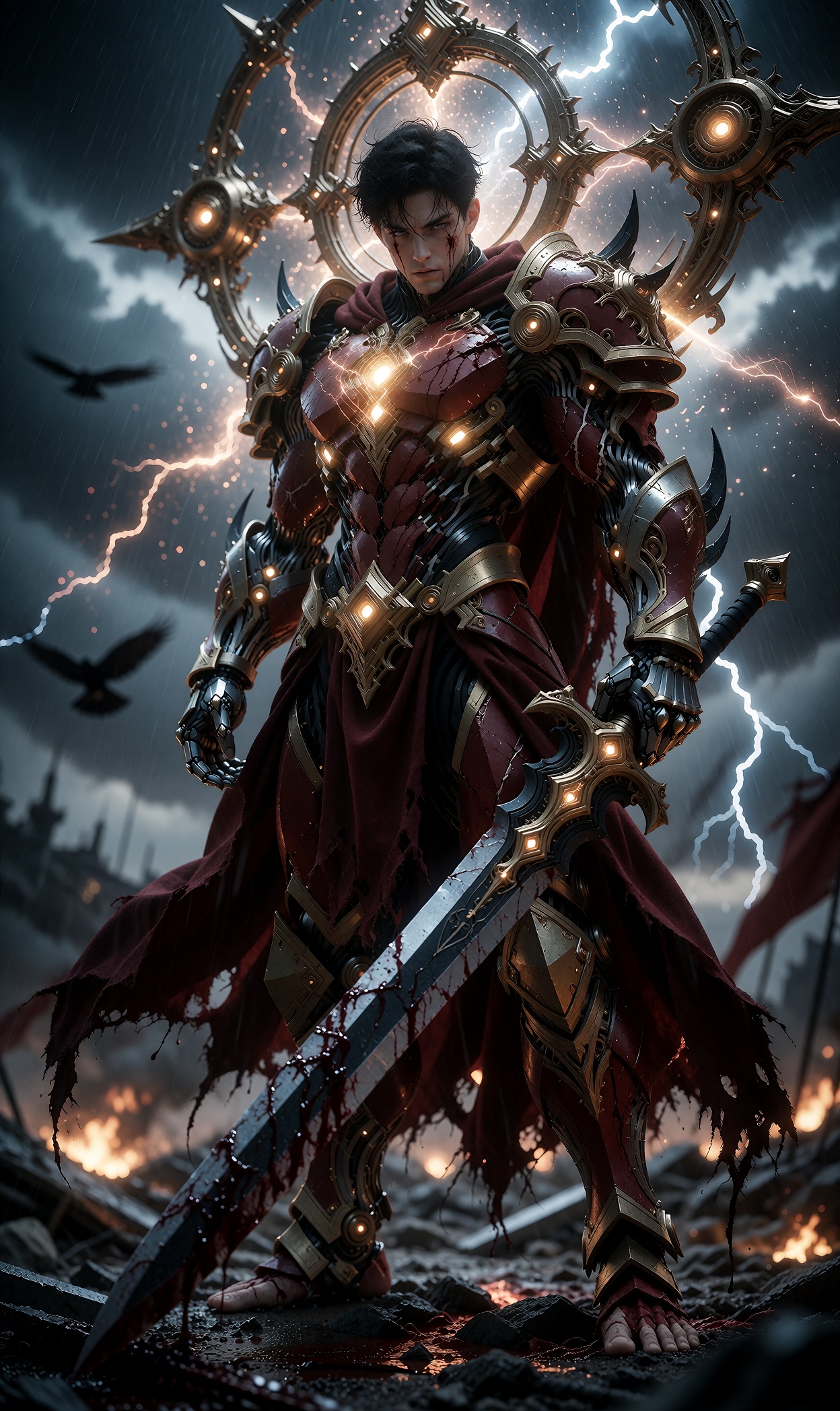 ((futuristic god engineering,  human-energy hybrid,  hybrid human in superbeings on Tensor.Art