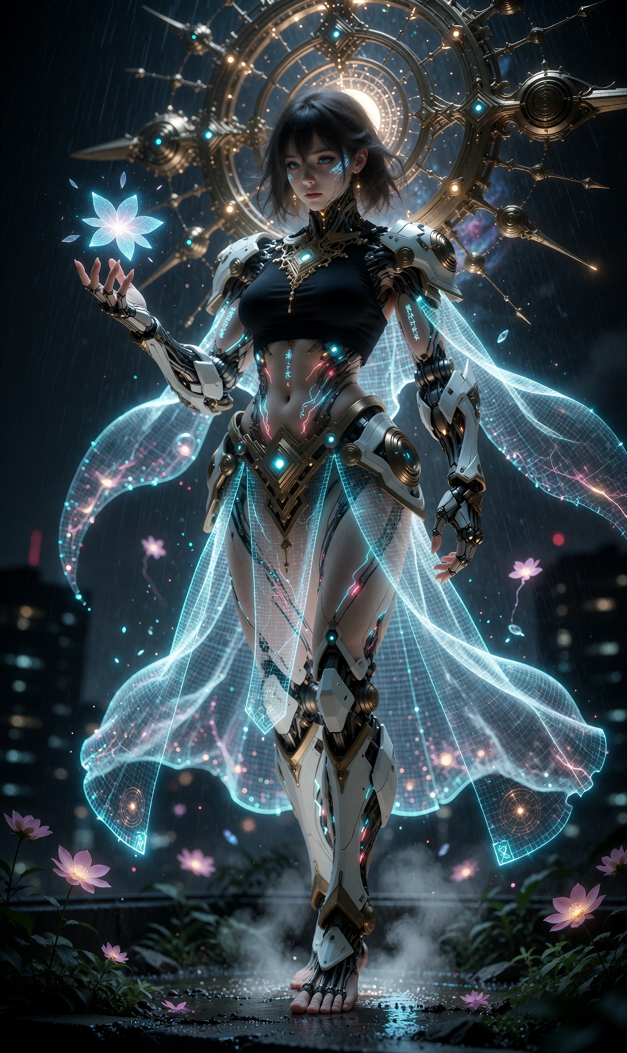 ((futuristic god engineering,  human-energy hybrid,  hybrid human in superbeings on Tensor.Art