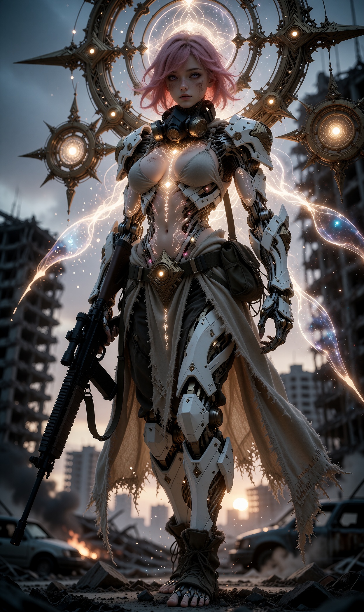((futuristic god engineering,  human-energy hybrid,  hybrid human in superbeings on Tensor.Art