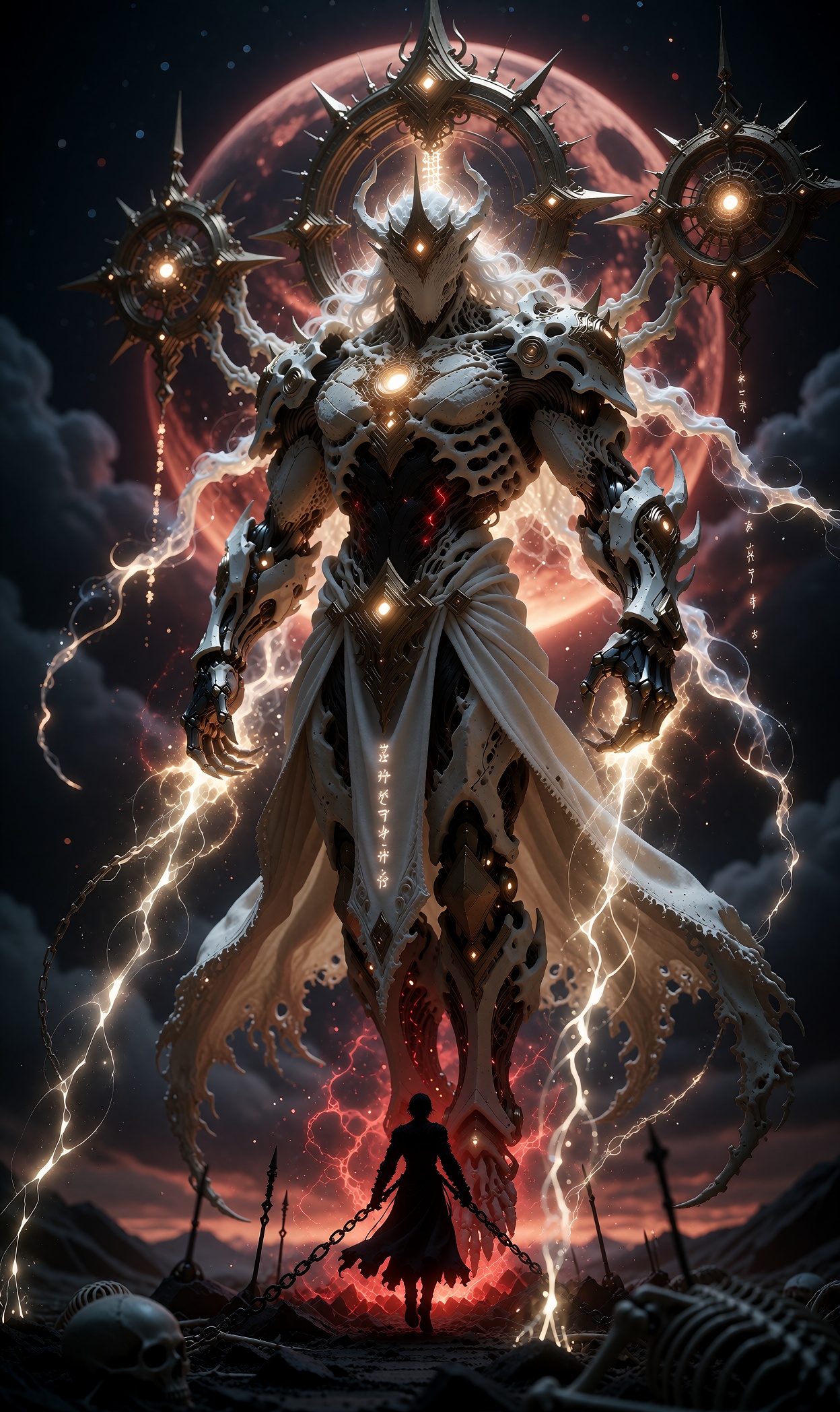 ((futuristic god engineering,  human-energy hybrid,  hybrid human in superbeings on Tensor.Art