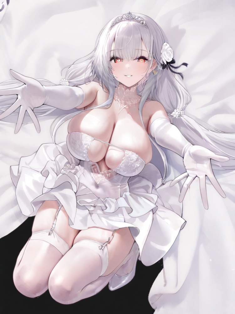 碧蓝航线斯库拉婚纱 by 果核中的宇宙（大号） on Tensor.Art