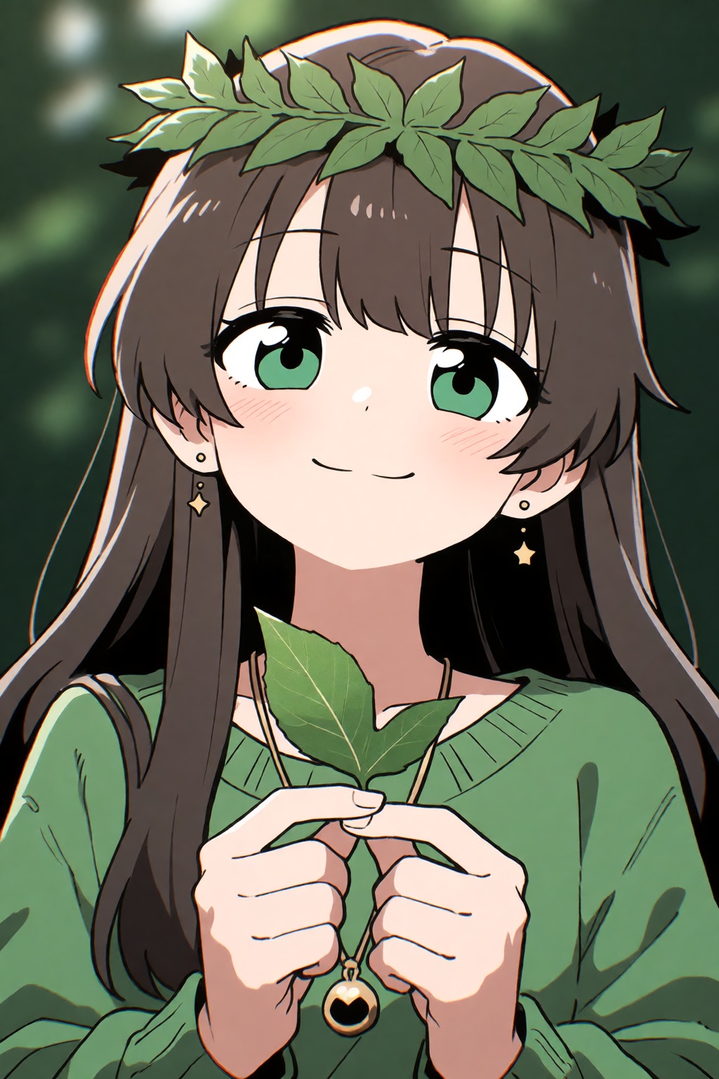 1girl,  long hair,  brown hair on Tensor.Art