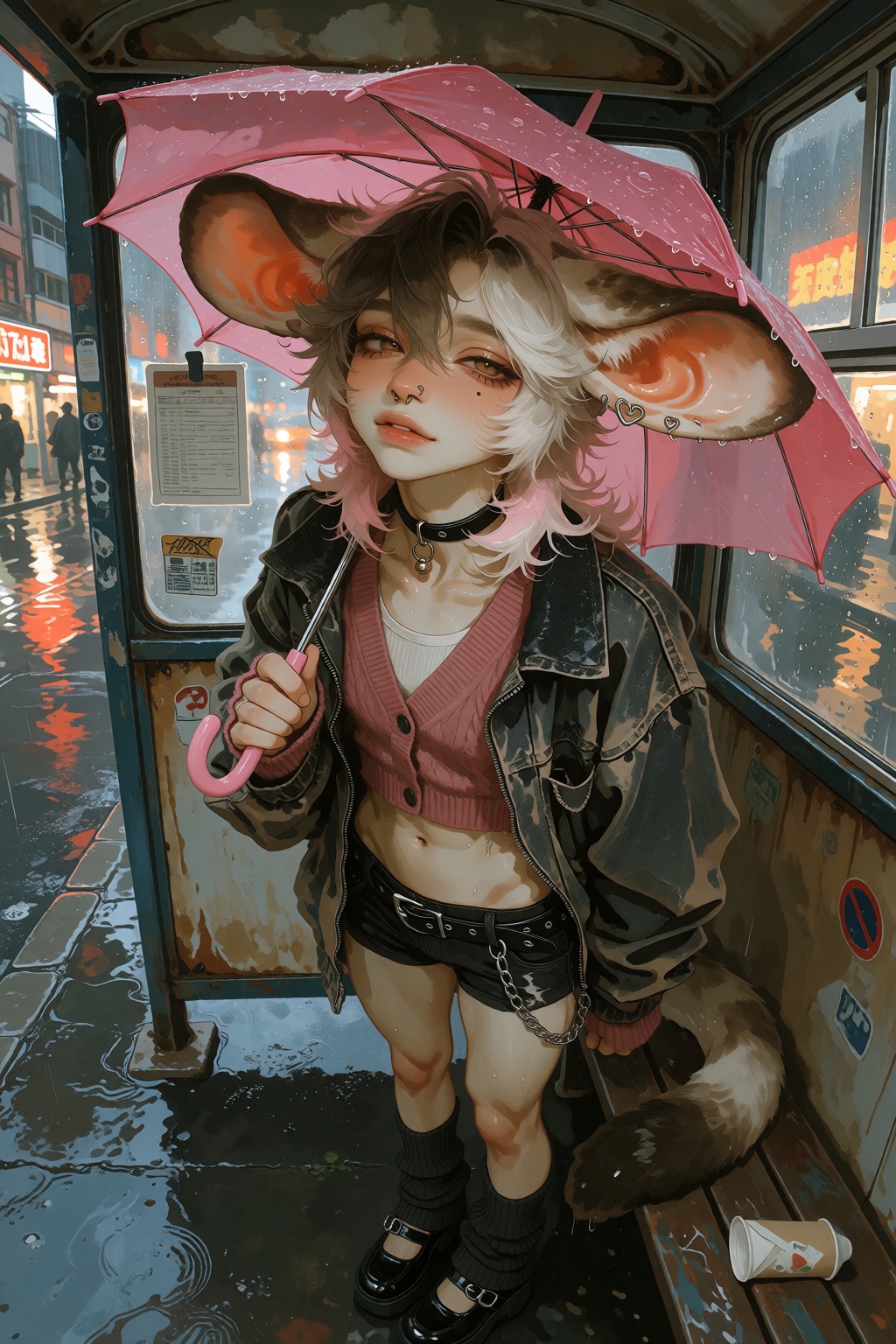 masterpiece,  best quality,  semi-realistic anime-adjacent character illustration on Tensor.Art