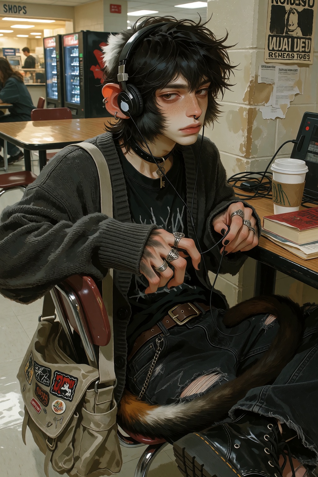 masterpiece,  best quality,  semi-realistic anime-adjacent character illustration on Tensor.Art