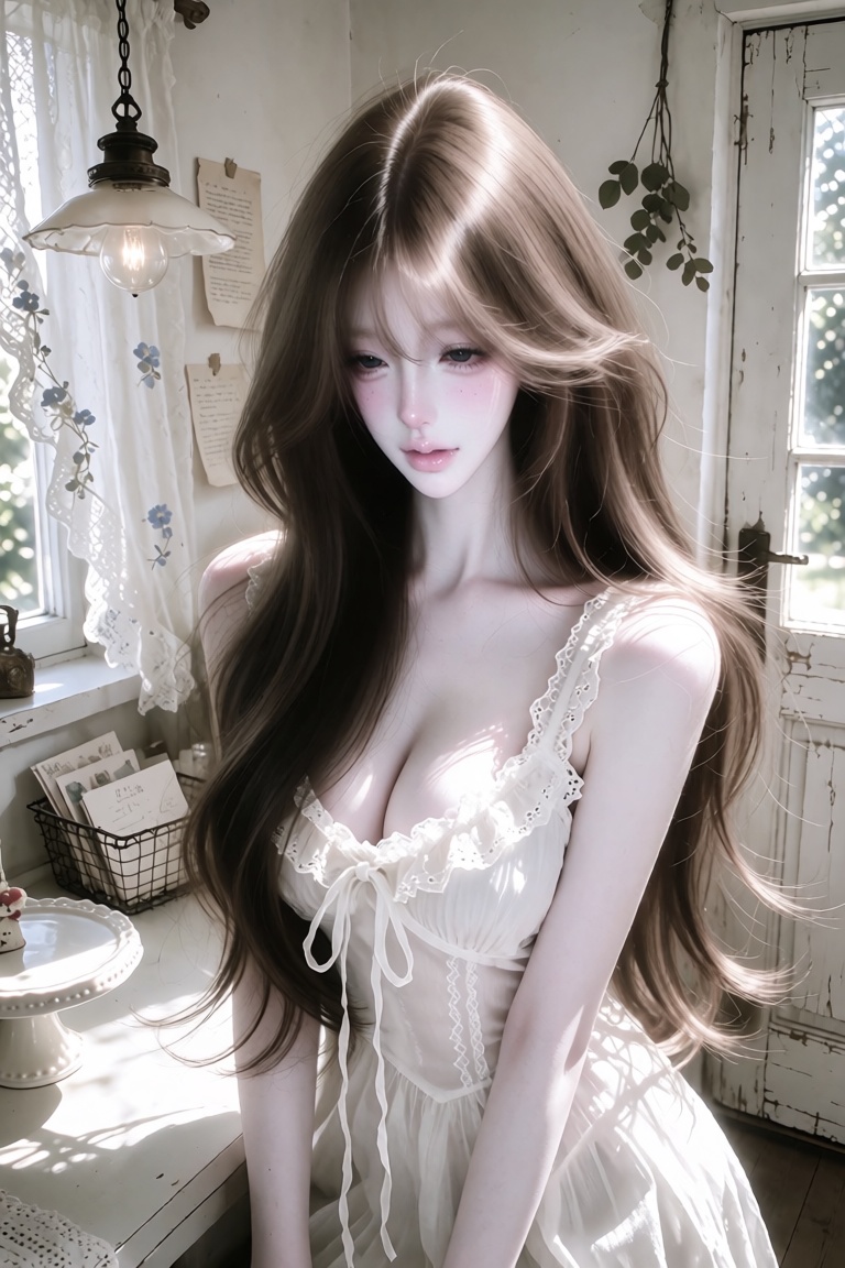 1girl,  solo,  doll-like face on Tensor.Art