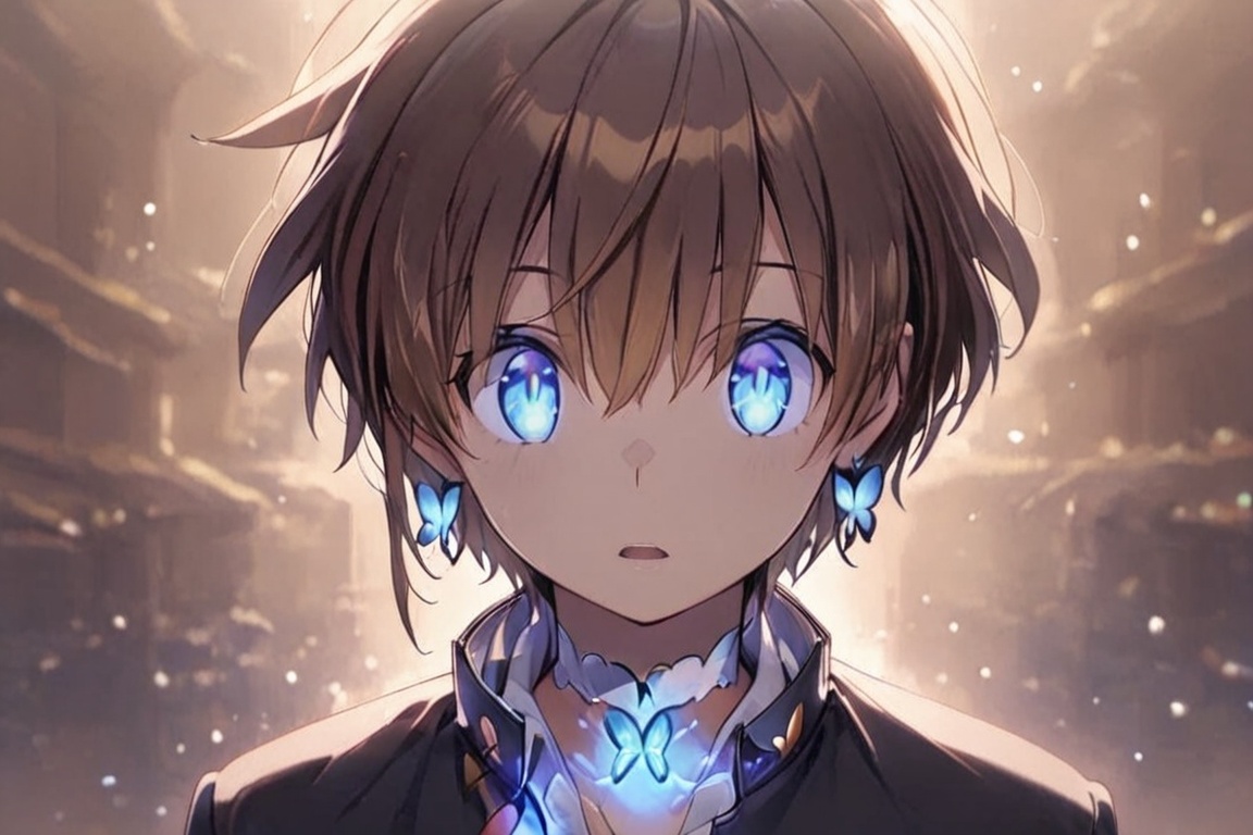 Kiyoshika-kun,  brown hair boy,  Spiky brown hair on Tensor.Art