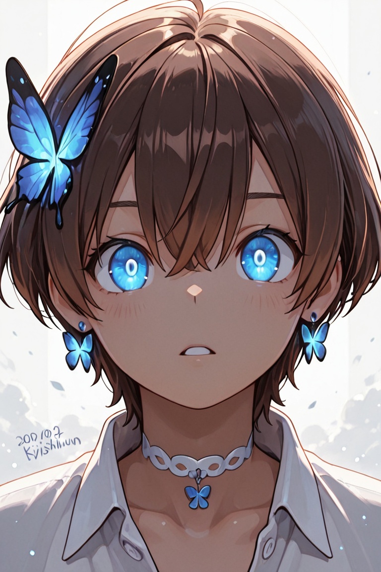 Kiyoshika-kun,  brown hair boy on Tensor.Art
