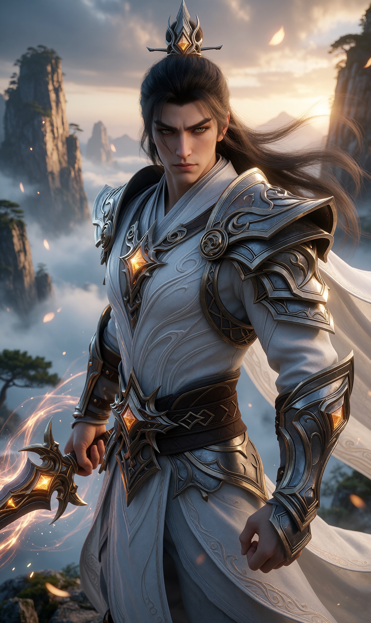 (Masterpiece,  extremely quality,  highres) on Tensor.Art
