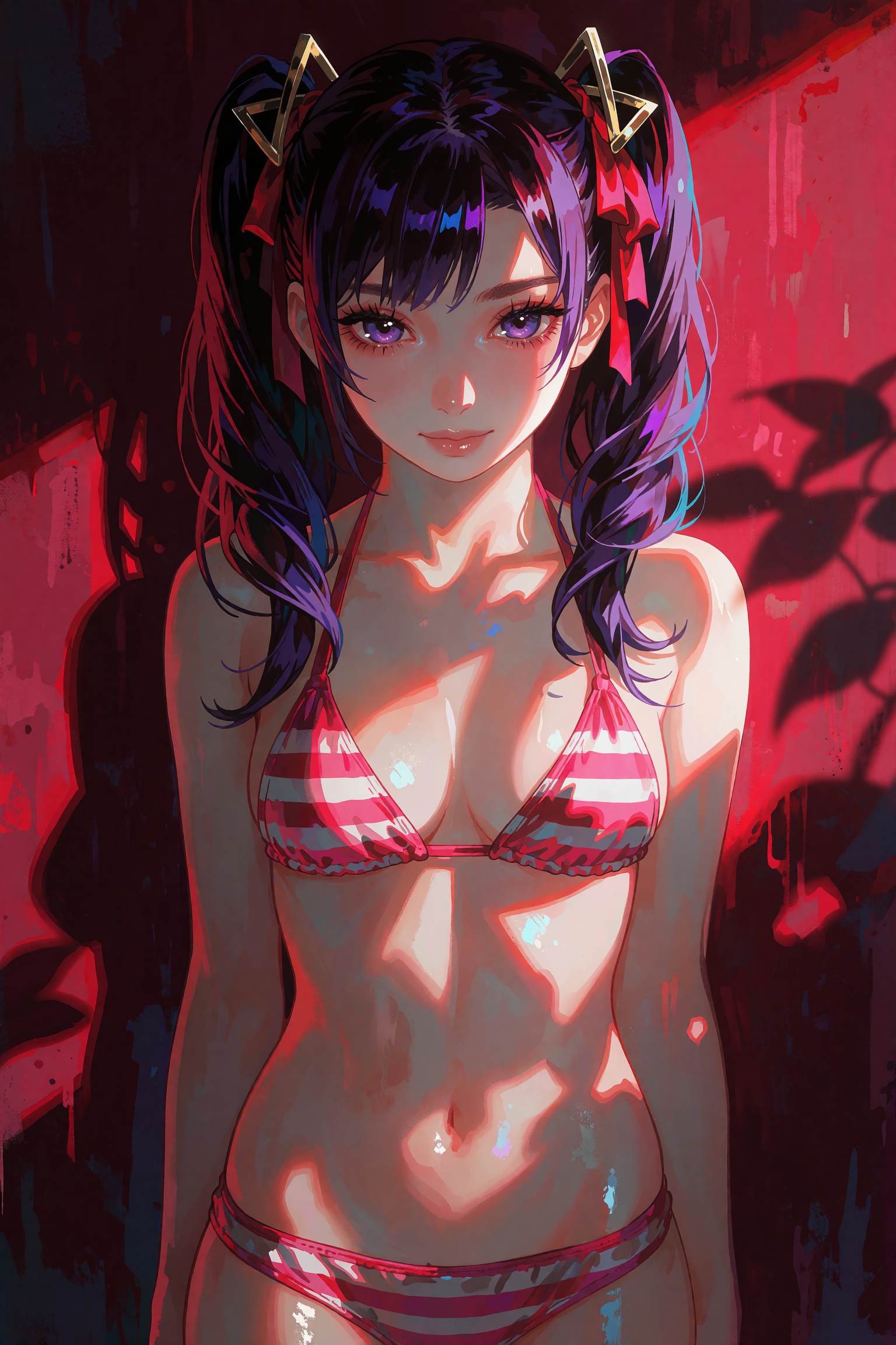 AoinArt,  cinematic painterly anime illustration,  anime character rendering on Tensor.Art
