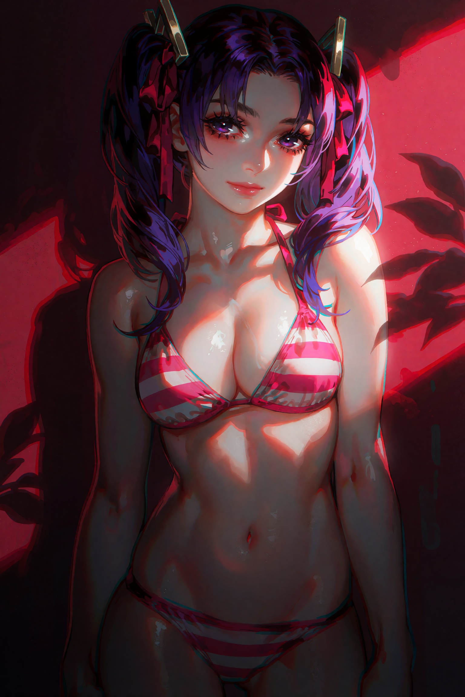 AoinArt,  cinematic painterly anime illustration,  anime character rendering on Tensor.Art