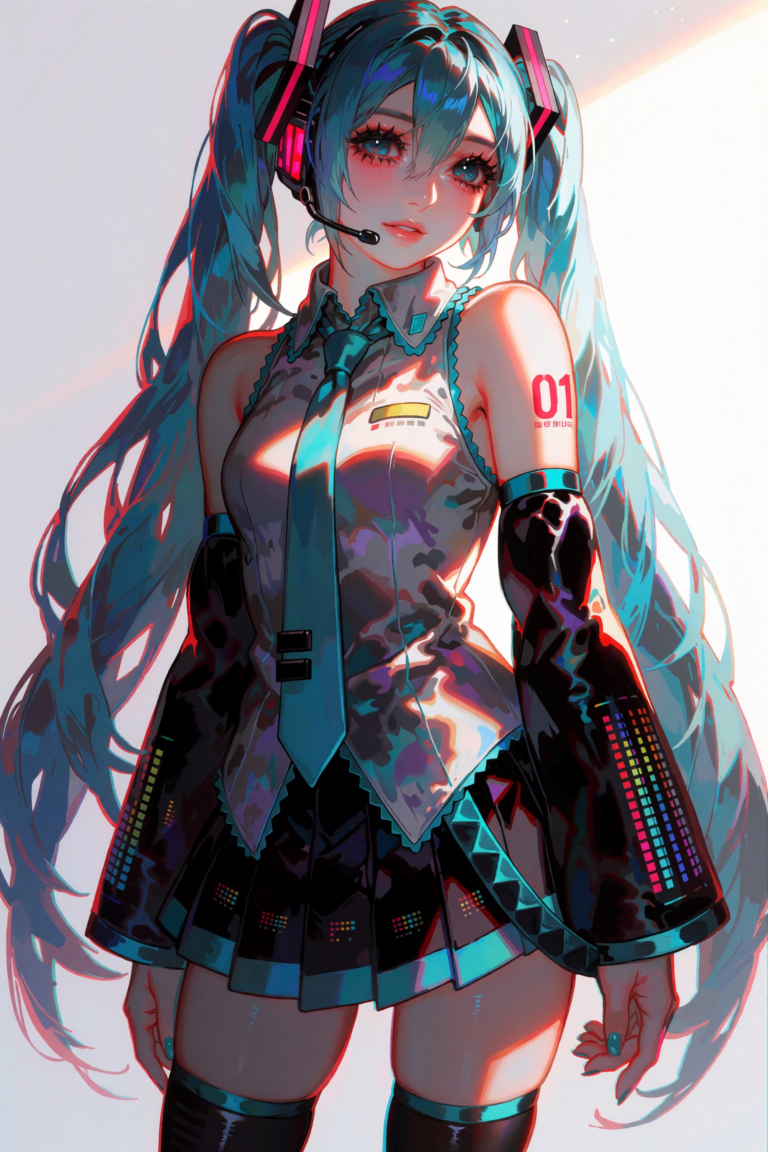 AoinArt,  cinematic painterly anime illustration,  anime character rendering on Tensor.Art