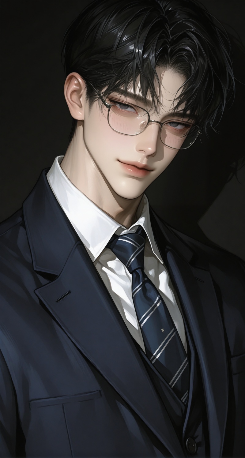 1boy,  solo,  upper body on Tensor.Art