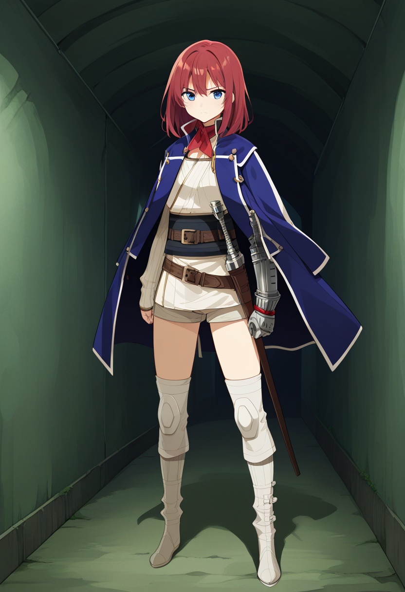 smtivsmrai,  long coat,  coat on shoulders on Tensor.Art