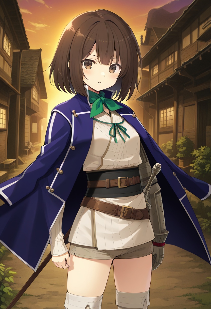 smtivsmrai,  long coat,  coat on shoulders on Tensor.Art