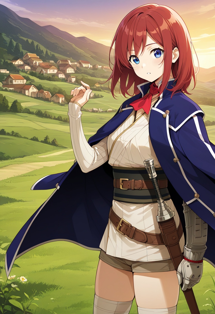smtivsmrai,  long coat,  coat on shoulders on Tensor.Art