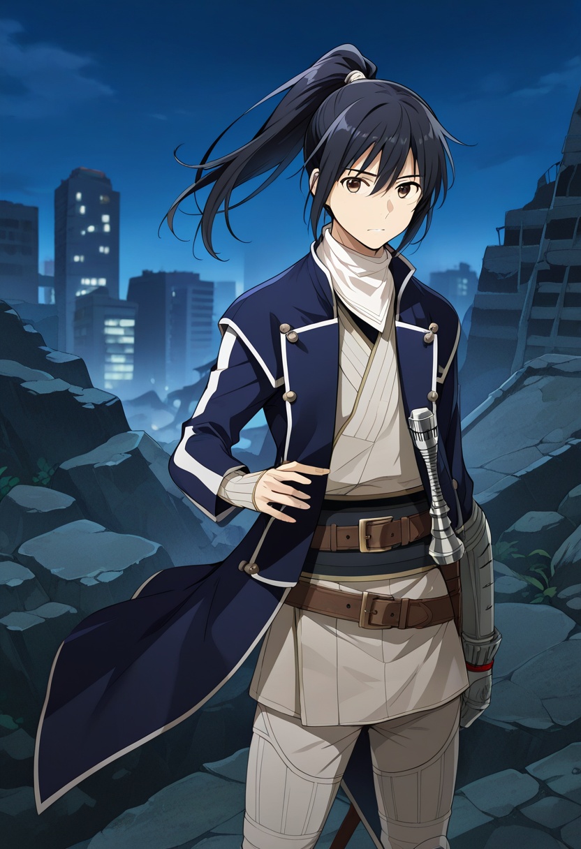 smtivsmrai,  long coat,  long sleeves on Tensor.Art