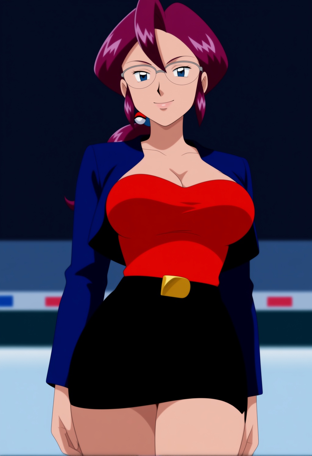 loreleipkm,  1girl,  purple hair on Tensor.Art