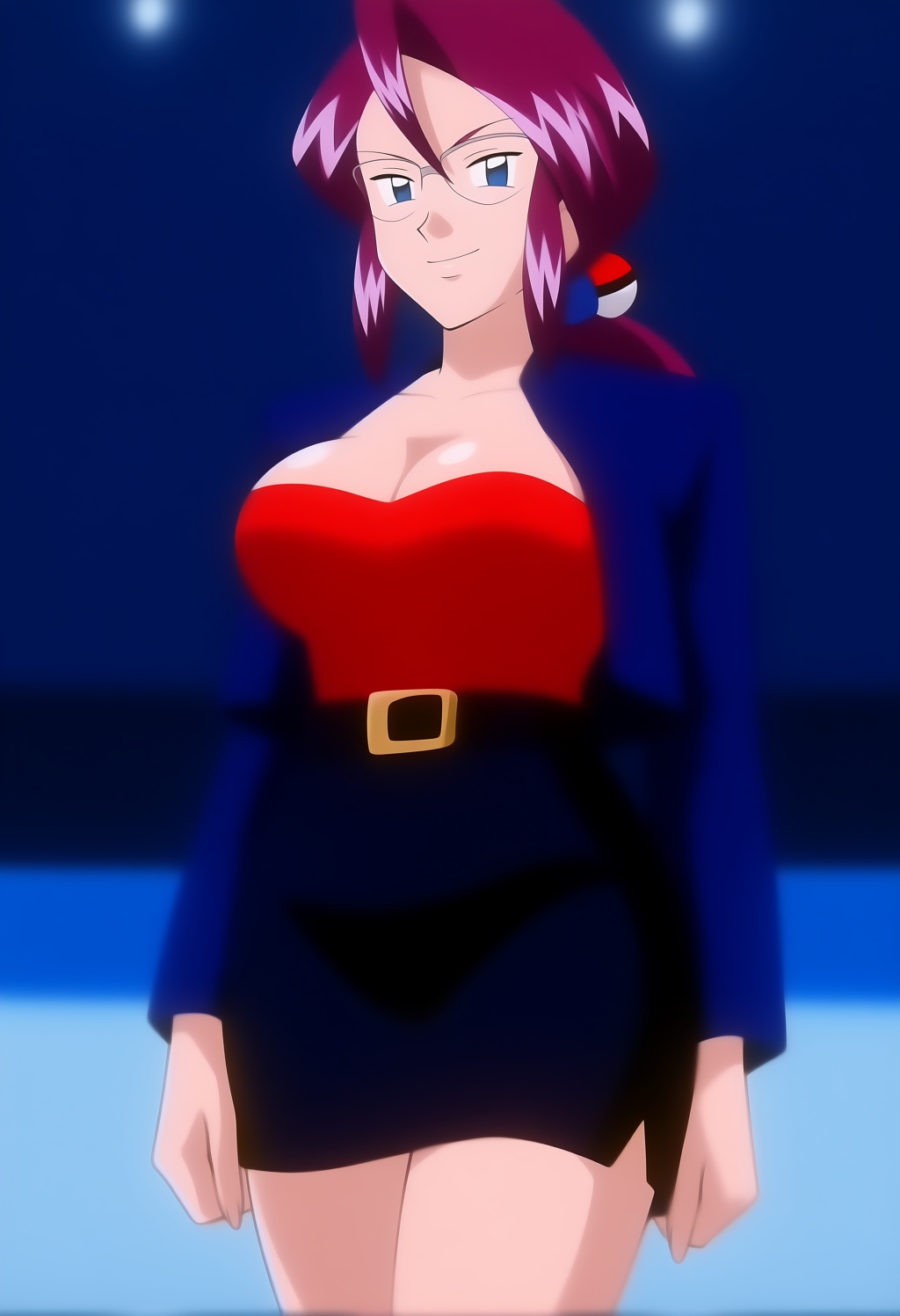 loreleipkm,  1girl,  purple hair on Tensor.Art